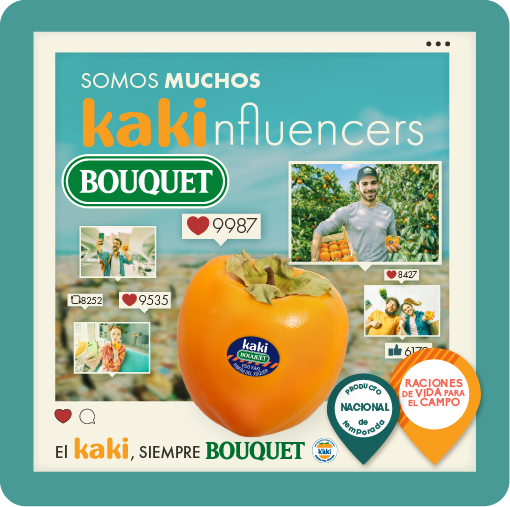 NUESTRA COSECHA- IMAGEN CAMPAÑA KAKIS
